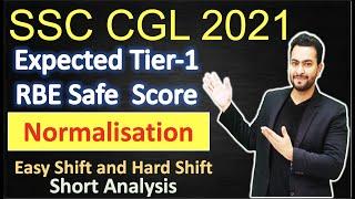 SSC CGL 2021 Tier-1 Expected Cutoff And Safe Score