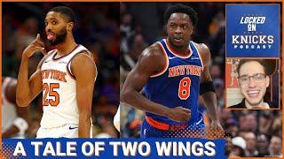 OG Anunoby's Rise And Mikal Bridges Fall: A Tale Of Two Knicks Wings