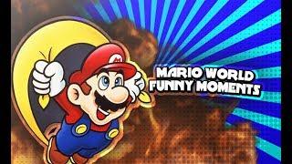 Super Mario World Funny Moments (I am very bad at mario)