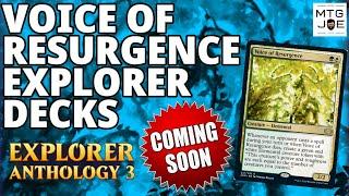 Explorer Anthology: Three MTG Arena Explorer Decks to use Voice of Resurgence