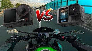 What action camera to choose for moto vlogging in 2025? | Skyway Ride home | Kawasaki Z900