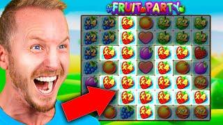 50 000 kr bonusköp på Fruit Party big win hos Metal Casino