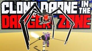 Clone Drone in the Danger Zone Gameplay - Escaping! - Let's Play Part 2