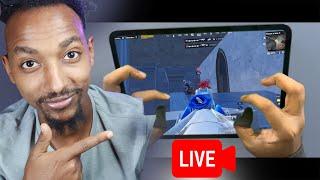 LIVE - 5 finger ይከብዳል Pubg Live GamePlay \ Abyssinia Gamer