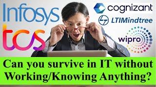 Proxy Support & Surviving in IT without Working/Knowing Anything? Reality of IT Jobs #tcs #faang