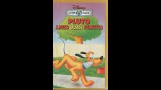 Pluto Amico Quasi Perfetto Italian VHS Opening (Disney) 1995