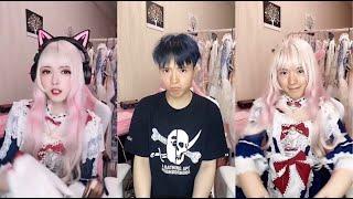 【女装大佬】抖音Tik Tok 最美女装大佬 圆肥白 （一说话能吓死人，甚至让你怀疑人生）