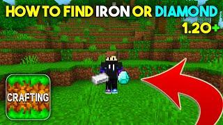 How to Find Iron Or Diamond in Crafting and Building | Crafting and Building 1.20