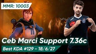  Ceb MARCI 7.36 SOFT SUPPORT 4 Pos | Dota 2 Pro Gameplay