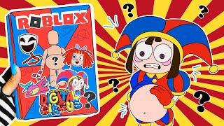 HAZ UN LIBRO DE JUEGOS SORPRESA ROBLOX PREGNANT DIGITAL CIRCUS + BLIND BAG