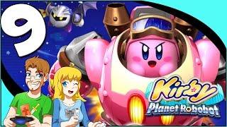 Kirby Planet Robobot 3DS Walkthrough Part 9 Access Ark Stages 1-3