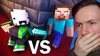 Dream VS Herobrine - Minecraft FIGHT Animation - Reaction
