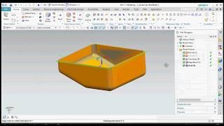 How to align a STL data and Reverse Engineering in NX Unigraphics Tutorial