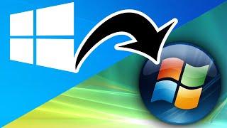 Make Windows 10 Look Like Windows Vista! - Full Tutorial