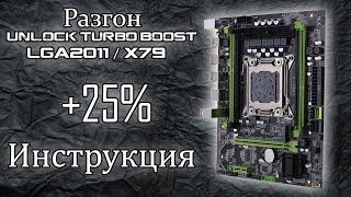 Инструкция по разгону Xeon E5 2600v1/v2 на китайских материнках LGA2011(X79)+25% производительности