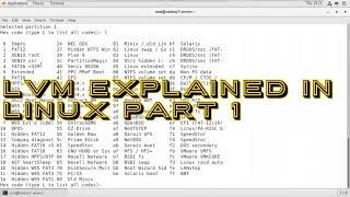 lvm explained in linux part1