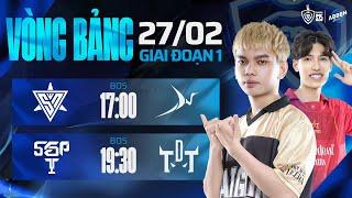  TRỰC TIẾP : SAIGON PHANTOM vs THE DAREDEVIL TEAM - GĐ1 | ABBEN ANERGY ĐTDV MÙA XUÂN 2025 27/02