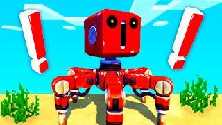 UN MUNDO DE ROBOTS!?  | Scrap Mechanic Survival