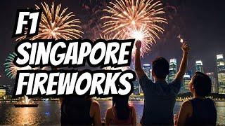 Singapore Formula 1 Grand Prix Fireworks | 2024 Singapore Grand Prix Tour 