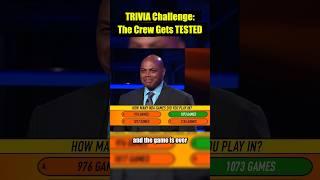 TRIVIA Challenge: The Inside The NBA Crew Gets TESTED