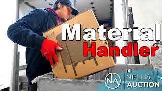 Is this Job For You? Material Handler at Nellis Auction