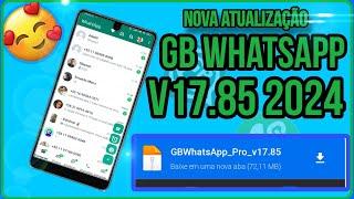 GB WHATSAPP v17.85 Oficial COMO INSTALAR WHATSAPP GB SEM ERROS E SEM BANIMENTO