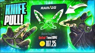 SUPER JUICY! Getting a knife pull! (RAIN.GG)