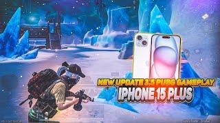 IPHONE 15 PLUS PUBG GAMEPLAY | SMOOTH + 60 FPS PUBG / BGMI TEST | AFTER UPDATE 3.5