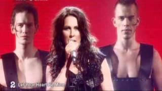 Jenny Berggren - Let your heart be mine (live @ Danish Melodi Grand Prix)