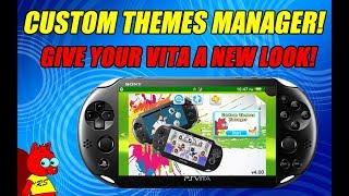 CUSTOM THEMES MANAGER! GIVE YOUR VITA A NEW LOOK! PS Vita 3.68, 3.65, 3.60!