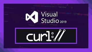 Build + Use static CURL with Visual Studio 2019 or 2017