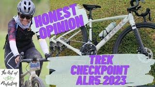 Trek Checkpoint Gravel Bike Check/Review After Race Performance by Pam Perfecto 
