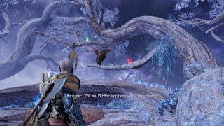 God of War Ragnarök - Kratos likes Perfectionist Squirrel