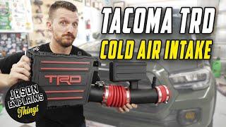 Tacoma TRD COLD AIR INTAKE Worth It?! (Install DIY, Sound Test, 0-60 Run!)