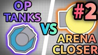 OP TANKS VS ARENA CLOSER #2 (Arras.io)