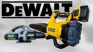 Can the DeWalt 20v Blower Hang With the 60 Volters?