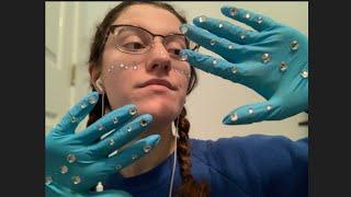 ASMR| Tingly Rhinestone on Gloves Triggers