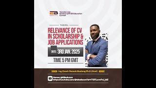 Relevance of CV in Job and Scholarship Applications