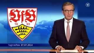 Pro altes VfB Wappen - in der tagesschau