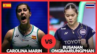 Carolina Marin(SPN) vs Busanan Ongbamrungphan(THA) Badminton Match Highlights | Championships 2013