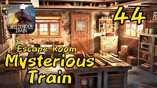 Escape Room Mysterious train Level 44 Walkthrough