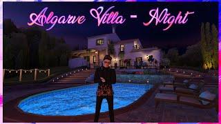 Algarve Villa NIGHT (Decorated)- Tour || Avakin Life