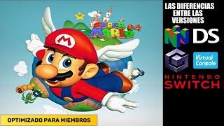 Las Diferencias entre las versiones de Super Mario 64