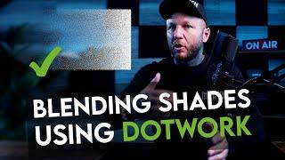 tattooing basics - Blend Shades with Dotwork
