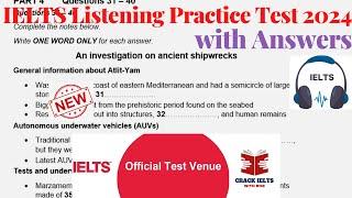 IELTS Listening Practice Test 2024 with Answers | April Exam