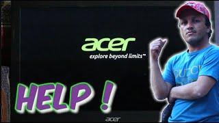 I need help | Acer Explore Beyond Limits Stuck on this Logo | Acer Boot up Problem