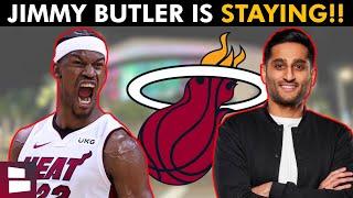 Jimmy Butler STAYING In Miami per Shams Charania! How Do The Heat Improve?