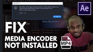 Fix Adobe Media Encoder Not Installed in Adobe After Effects: Export to MP4. AEDynamicLinkServer