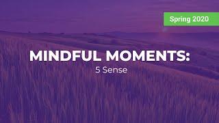 The 5 Sense will keep you calm. Try it out!