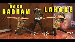 Daru Badnam VS Lahore Dance | Vicky Patel Choreography | Easy Bollywood Hip Hop